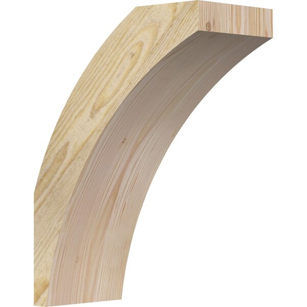 Ekena Millwork 6"W x 12"D x 16"H Thorton Rough Sawn Knee Brace, Douglas Fir BRC06X12X16THR00RDF - main